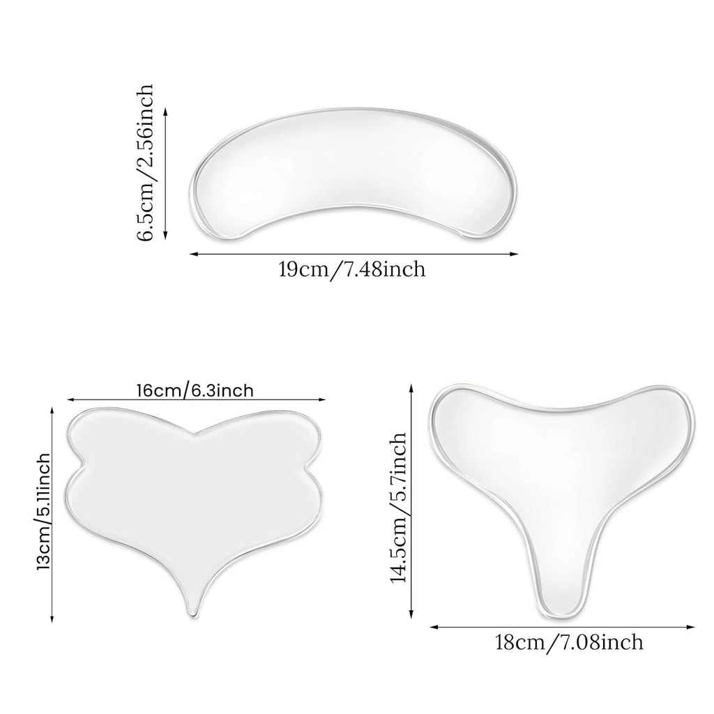 SmoothLift Reusable Silicone Chest Patch – T-Shaped