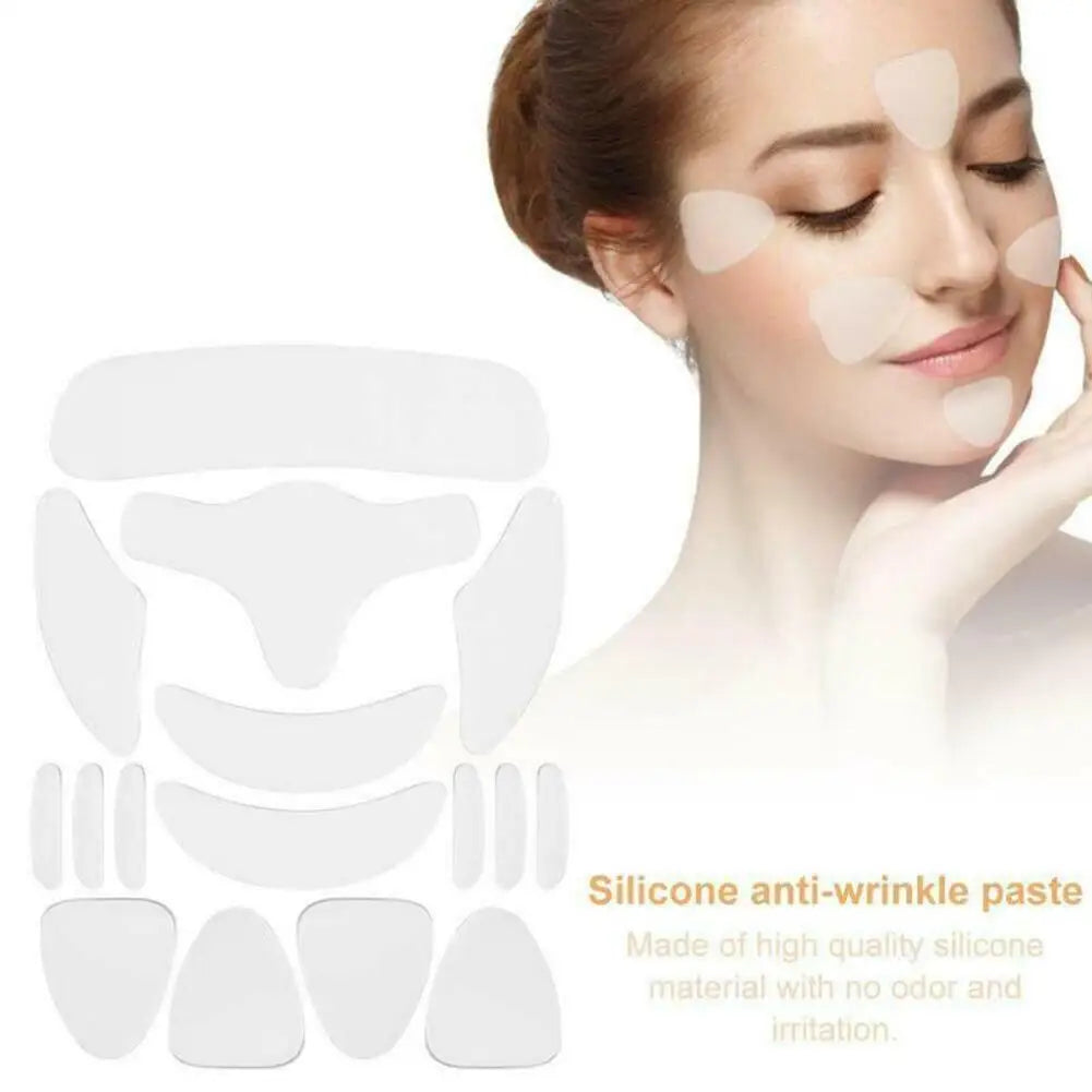 SmoothLift 16-Piece Silicone Skincare Patch Collection