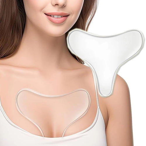 SmoothLift Reusable Silicone Chest Patch – T-Shaped